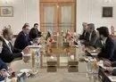 
Kuwaiti and Iranian delegations hold talks on March 13, the first since they were suspended in 2012, to discuss the demarcation of the maritime borders between the two countries. The talks did not yield any results. [Kuwait Ministry of Foreign Affairs]        