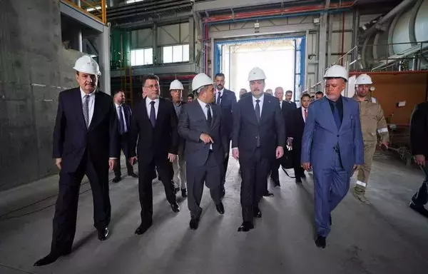 Iraqi Prime Minister Muhammad Shia al-Sudani inaugurated two combined-cycle power units at the Amarah power plant on August 10. [Iraqi Ministry of Electricity]