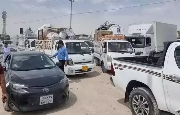 Displaced Yazidis leave their camps in Dohuk province and head back to their hometown of Sinjar in June. [Iraqi Ministry of Migration and Displacement]