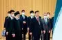 
Iranian president Ebrahim Raisi and Chinese president Xi Jinping are seen here at a February 14 welcoming ceremony during Raisi's visit to China. [IRNA]        