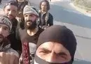 
Gunmen affiliated with Nawaf al-Bashir are seen here after they infiltrated SDF-controlled areas in a screenshot from a video posted online on September 2. They were later expelled from the area. [Farhad al-Shami, Director of the SDF Media Office]        