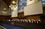 
Judges of the International Court of Justice sit in court on November 22, 2013 in The Hague before delivering a judgement. [Nicolas Delaunay/AFP]        