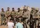 
Syrian Democratic Forces and international coalition forces are seen in a photograph posted online on September 7, 2022, as they participate in a joint training to enhance capabilities in the fight against ISIS. [SDF]        