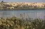 
صورة التقطت في 13 تشرين الثاني/نوفمبر 2018 تظهر قارب صيد يعبر نهر الفرات في مدينة القائم الواقعة على الحدود العراقية، مقابل بلدة ألبوكمال في محافظة دير الزور السورية. [أحمد الرباعي/وكالة الصحافة الفرنسية]        