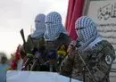 
Hamas leaders speak to a crowd in late September. [Hamas]        