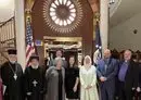 
Leaders from Al-Azhar, Dar al-Iftaa and Egypt's Christian and Jewish communities pose for a photo at a September 18 event hosted by the US Chargé d'Affaires to learn about continued interfaith efforts encouraging peace and prosperity among Egypt's diverse faith groups. [US Embassy in Cairo]        