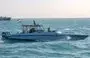 
A Yemeni Coast Guard boat patrols in the Red Sea off the government-held town of Mokha in Taez province on December 12. [Khaled Ziad/AFP]        