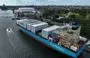 
Shipping firm Maersk said on December 24 it is ready to resume transit through the Red Sea after the United States launched an international naval operation to protect ships in the strategic waterway. [Sergei Gapon/AFP]        