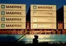 
Containers of Danish shipping giant Maersk are seen in Copenhagen on September 14, 2023. Maersk on January 2 said it was indefinitely suspending the passage of vessels through the Red Sea, after the Houthis attacked one of its merchant ships. [Sergei Gapon/AFP]        