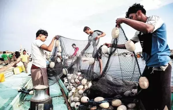 Yemeni fishermen have seen their livelihoods disrupted by the Houthis' Red Sea attacks on shipping. [Fouad al-Ahdal]