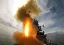 
A UK warship fires a Sea Viper missile, which is being used in current operations against Houthi attacks in the Red Sea. [UK Navy]        