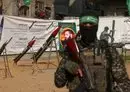 
حركة حماس تعرض صواريخ ومسيرة عسكرية خلال معرض نظمته كتائب عز الدين القسام في غزة يوم 9 كانون الأول/ديسمبر 2022. [محمد عابد/وكالة الصحافة الفرنسية]        