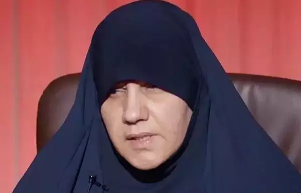 The first wife of ISIS leader Abu Bakr al-Baghdadi, Asmaa Mohammed al-Kubaisi, reveals secrets about her former husband during an interview with Al-Arabiya TV. [Al-Arabiya]