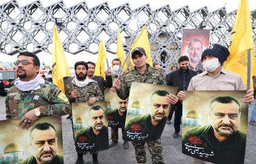 Under fire in Syria, IRGC leadership repositions