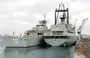 
Two Iranian warships dock in the Sudanese Red Sea city of Port Sudan on December 8, 2012. US officials have recently expressed concern over reports that Iran is shipping arms to the Sudan Armed Forces. [AFP]        