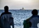 
زورق صواريخ تابع للبحرية الإسرائيلية يجري دورية في البحر الأحمر قابلة ساحل إيلات في 26 كانون الأول/ديسمبر 2023. [ألبيرتو بيزولي/وكالة الصحافة الفرنسية]        