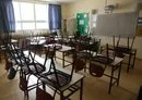 
An empty classroom in a school in south Lebanon. [Ziad Hatem/Al-Fassel]        