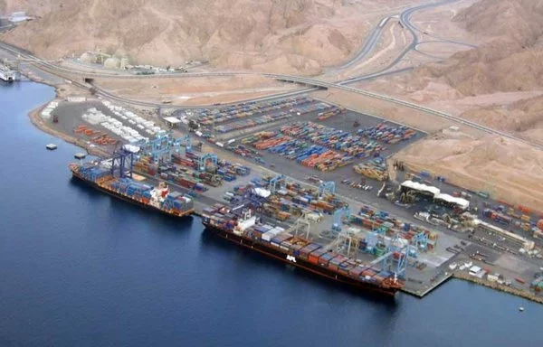 Jordan's Aqaba Container Terminal is seen here in an undated photo.