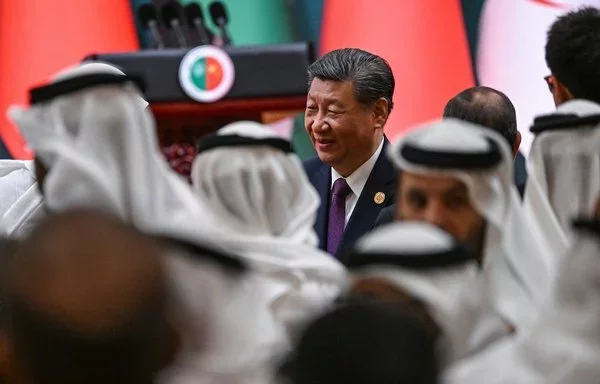 China's President Xi Jinping attends the opening ceremony of the 10th Ministerial Meeting of China-Arab States Cooperation Forum in Beijing on May 30. [Jade Gao/AFP]