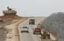 
جنود أردنيون يجرون دورية على طول الحدود مع سوريا لمنع تهريب المخدرات في 17 شباط/فبراير 2022. [خليل مزرعاوي/وكالة الصحافة الفرنسية]        