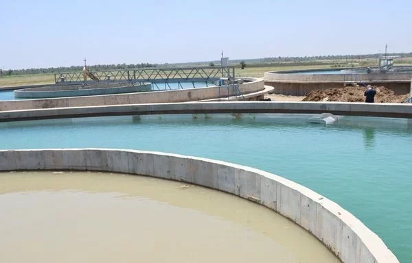 A Baghdad water treatment facility is seen here on June 3. [Baghdad Province Water Directorate]