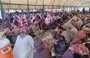 
Members of Syrian tribes attend a meeting in rural Deir Ezzor on July 25. [Euphrates Appeal Media Network Facebook page]        