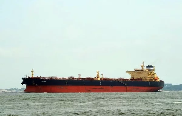 Oil tanker Andromeda Star is seen here in a photo taken in Rotterdam on June 3, 2020. [Aart van Bezooijen/VesselFinder]