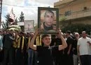 
Mourners attend the funeral of a Hizbullah element in the town of Chaat in Lebanon's Bekaa valley on September 21. [AFP]        