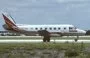 
The aircraft involved in a July 1994 terror attack in Panama is seen here in April 1991 at Orlando International Airport in the United States, while still in service with Comair. [Felix Goetting/Wikimedia]        