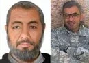 
Undated photos of IRGC commanders Abdul Reza Shahlai and Shahram Poursafi. [Rewards for Justice]        