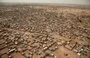 
An aerial view of the Burkina Faso town of Barsalogho, where JNIM fighters massacred up to 600 civilians in August 2024. [AFP]        