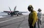 
A US fighter jet prepares for airstrikes against ISIS targets in Somalia's Puntland region, February 1. [US Africa Command]        