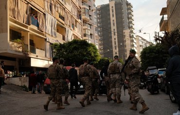 Lebanese security forces target armed criminal networks